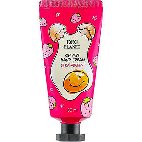 Крем для рук з ароматом полуниці Daeng Gi Meo Ri Egg Planet Hand Cream Strawberry 30 мл (8807779088879)