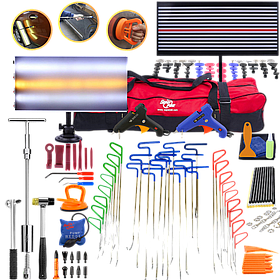 Професійний набір для видалення вм'ятин без фарбування PDR QK-0021 (100+ предметів)