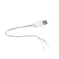 Штекер конектор USB 2.0 з кабелем White