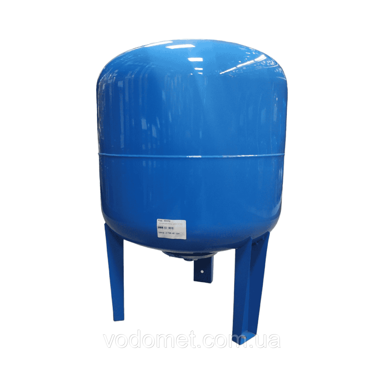 Гідроакумулятор вертикальний 80 л USW VT (90mm) | синій - 30652-01