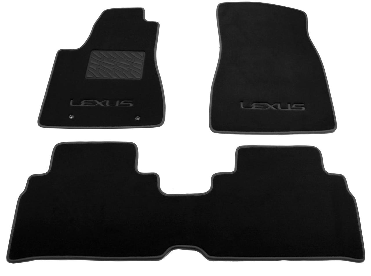 Текстильные коврики в салон для Lexus RX (mkII)(подлокотник сдвинут вперед) 2003-2008 Premium