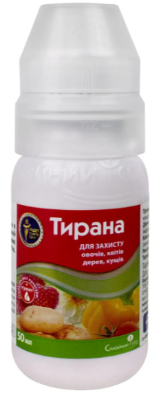 Тирана к. е. 50 мл (на 100 кг)