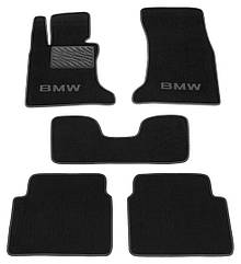 Текстильні килимки в салон для BMW 5-series (E60; E61) 2004-2009 Premium