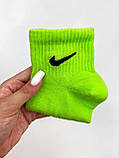 Подарунковий набір ассорті короткіх 35-41 жіночіх в чорному боксі Nike/найк — в коробці 6 пар шкарпеток, фото 2