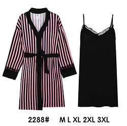 Комплект: Халат та нічна сорочка