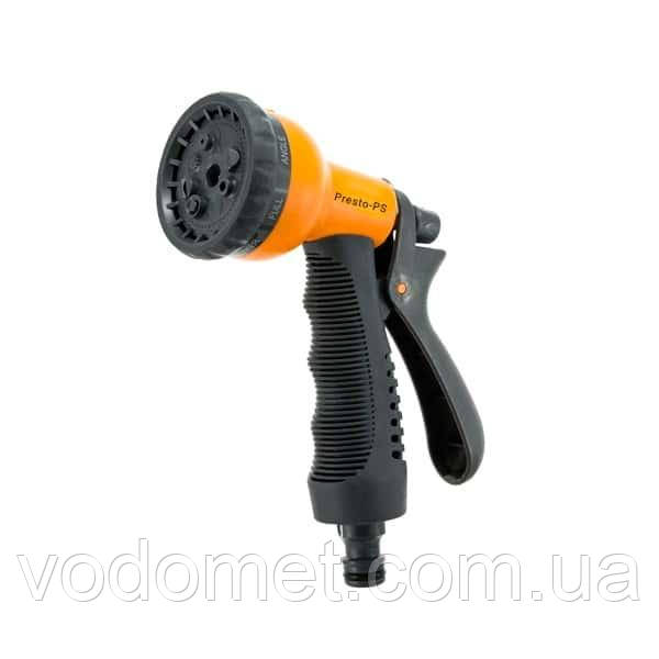 Пістолет для поливу пластиковий Presto-PS насадка на шланг (7202) - ps-107