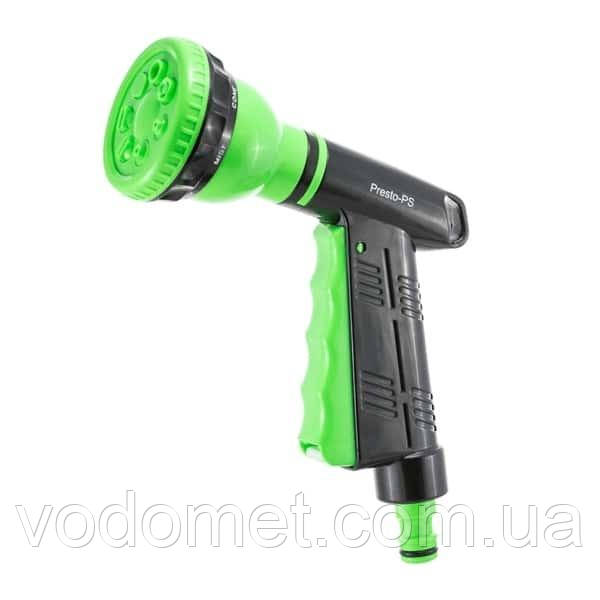 Пістолет для поливу пластиковий Presto-PS насадка на шланг (4442) - ps-115