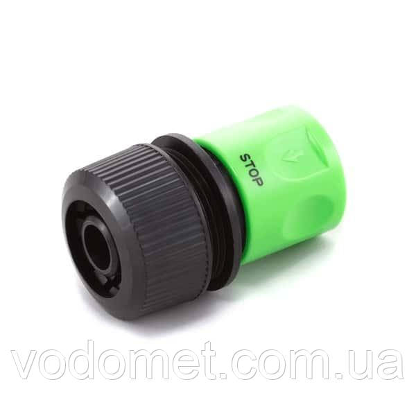 Конектор Presto-PS для шланга 3/4 дюйма з аквастопом (4112) - ps-193, фото 1