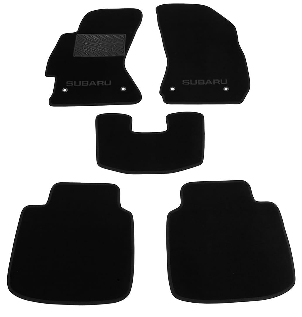 Текстильні килимки в салон для Subaru Legacy (mkVI) / Outback (mkV)(4 кліпси) 2014-2019 Premium, фото 1