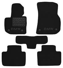 Текстильні килимки в салон для BMW X3 (G01; F97) / X4 (G02; F98) 2017→ / iX3 (G08) 2020→ Premium