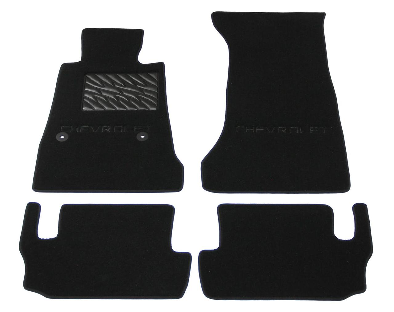 Текстильные коврики в салон для Chevrolet Camaro (mkVI) 2016-2024 Premium