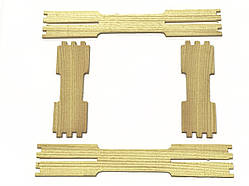 Рамка для стільникового меду під рамку 435x145 мм, 2 шт.
