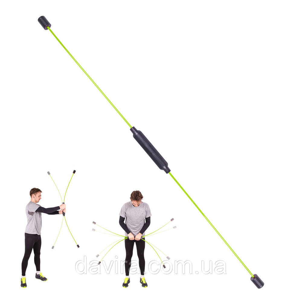 Вібраційна планка для вправ і аеробіки inSPORTline Flexi Bar Easy, фото 1