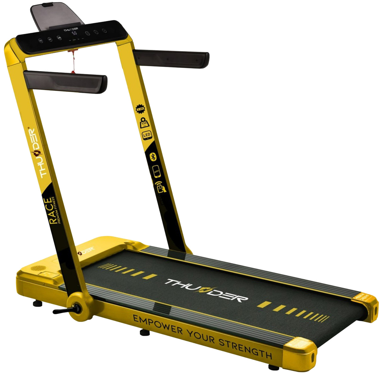 Електрична бігова доріжка Thunder Treadmil RACE-GOLD  (inspln), фото 1