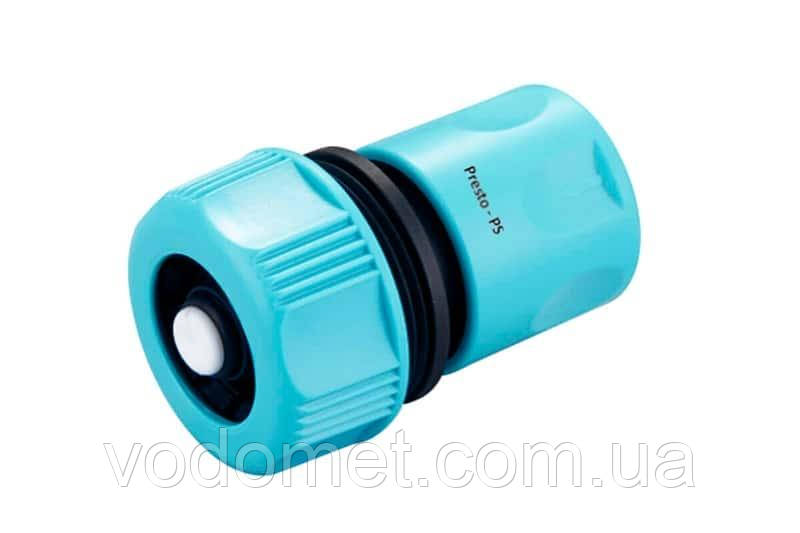 Конектор Presto-PS для шланга 3/4 дюйма з аквастопом (7727) - ps-825