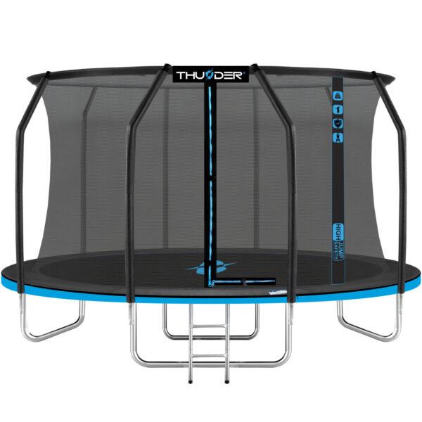 Батут THUNDER INSIDE ELITE 14FT блакитний, фото 1