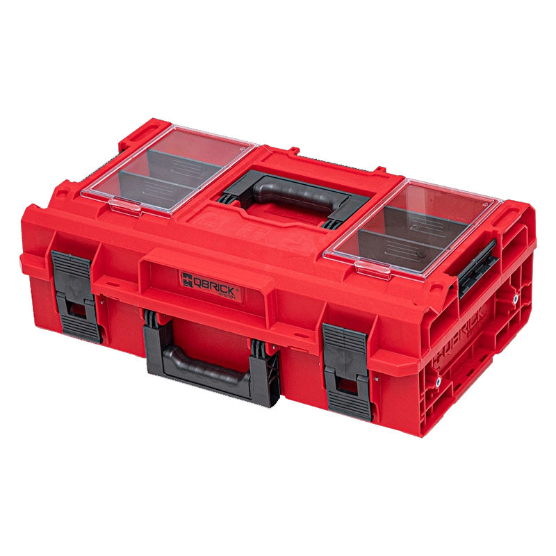 Ящик для інструментів ONE 200 2.0 PROFI RED ULTRA HD (585 x 385 x 190 мм) QBRICK SYSTEM SKRQ200P2CCZEPG003, фото 1