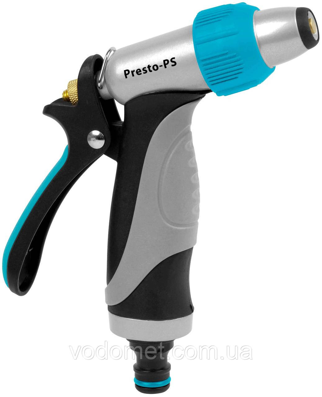 Пістолет для поливу металевий Presto-PS насадка на шланг (72055) - ps-978