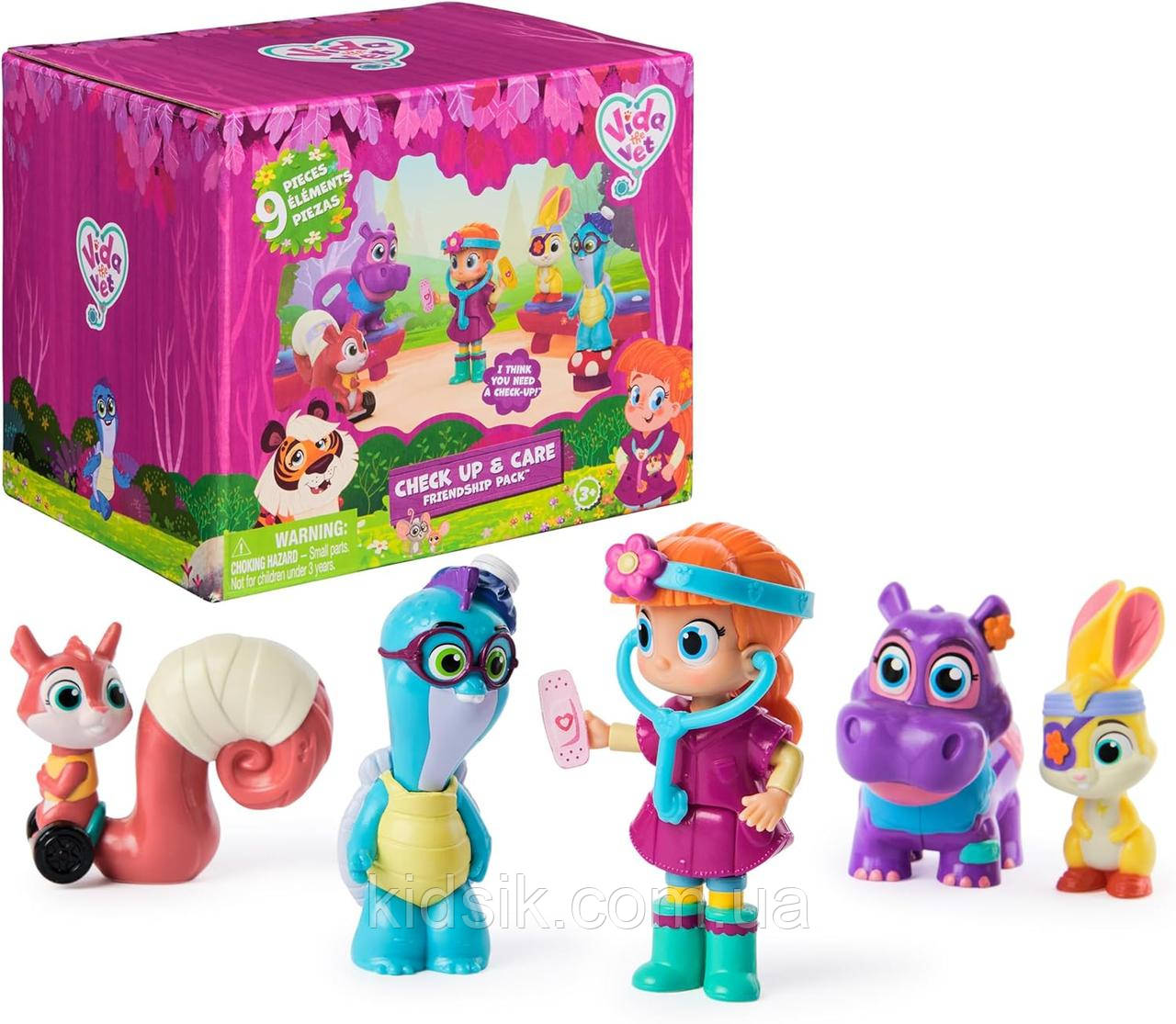 Ігровий набір з 5 фігурками та аксесуарами "Віда-ветеринар" Vida the Vet Spin Master, фото 1