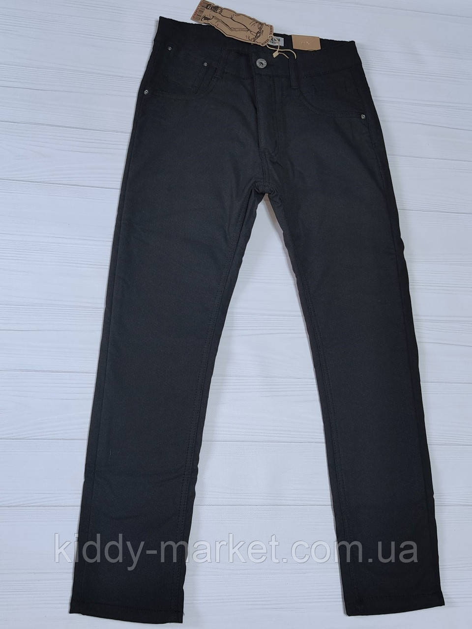 Джинси на флісі на хлопчика, підліткові джинси утеплені 146,152,158,, фото 1