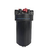 Чорна магістральна колба Біг-Блю 10" з латунною вставкою на 1", фото 7