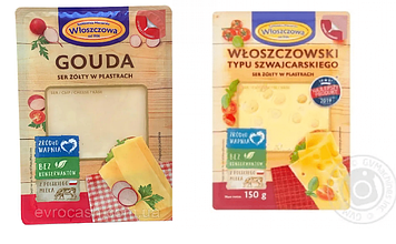 Сир Wloszczowa Гауда 400 г Польща