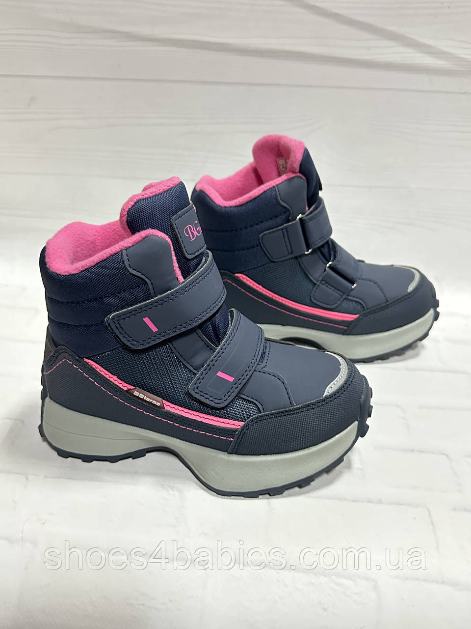 Дитячі черевики зимові термо B&G termo (Бі Джі) р. 32-35 см модель R24-03