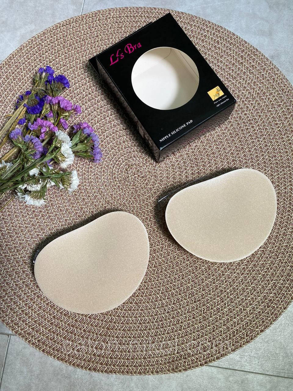Вкладиш Push-up на клейкій основі в кольорі беж, фото 1