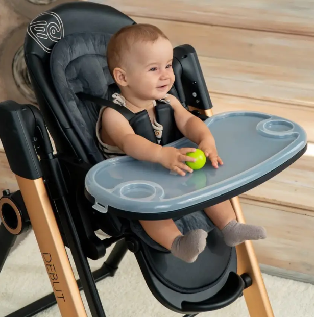 Стільчик-гойдалка El Camino Debut ME 1102 Posh Black, фото 1