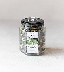 Чай зелений Срібна равлик з жасмином 55 г, скло