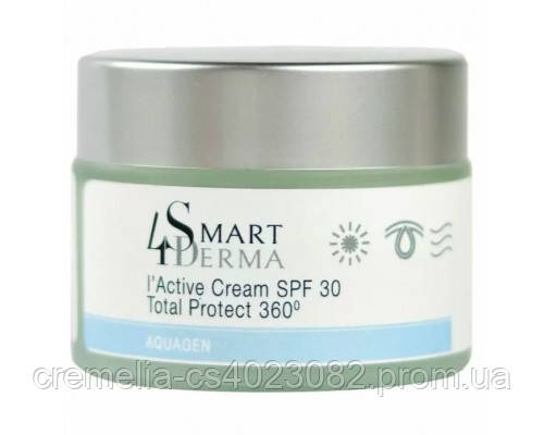 Smart4Derma Екстразволожуючий крем із церамідами SPF 30 для сухої та нормальної шкіри 50мл, фото 1