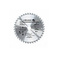 Диск пиляльний по дереву HOEGERT 255 (HT6D789)