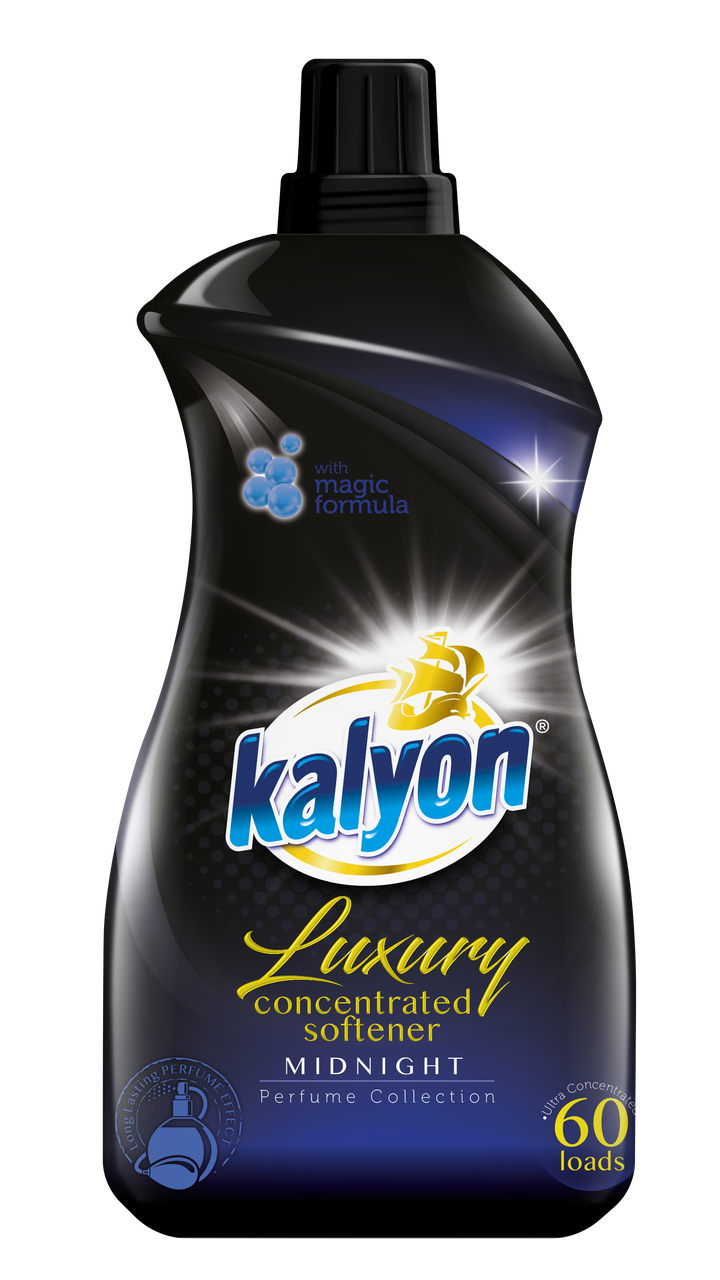 Пом'якшувач для прання Kalyon Luxury Midnight на 60 прань 1500 мл