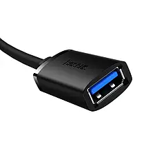 Кабель-подовжувач Baseus AirJoy Series USB3.0 Extension Cable 1.5m B00631103111-02 Black, фото 3