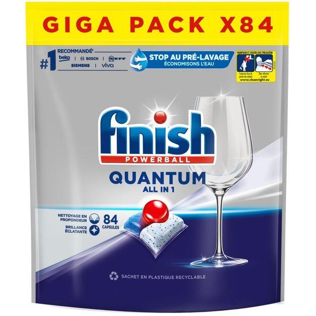 Таблетки для посудомийних машин FINISH Quantum 90 шт. (5997321733463), фото 1