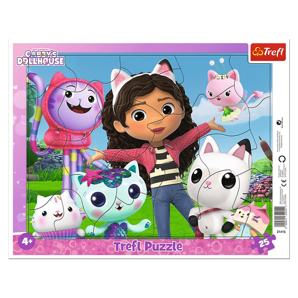 Пазл рамковий "Познайомтеся з Габі", 25 елементів Trefl (5900511314151)