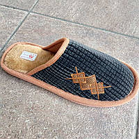 Капці домашні чоловічі, в клітинку МАЛОМІРЯТЬ