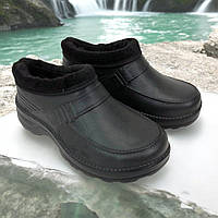 Удобная рабочая обувь Размер 44, Зимние мужские ботинки на меху, Теплые TD-364 тапочки чуни