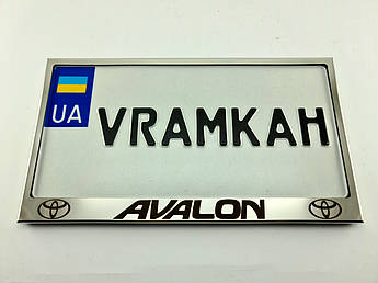 Номерна рамка для авто Toyota Avalon V2, рамка під американський номер