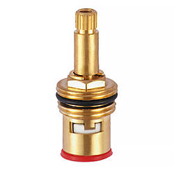 Кран букс для змішувача 1/2 дюйма кераміка напівоборотна під шліц 20 шліців вузька спідниця