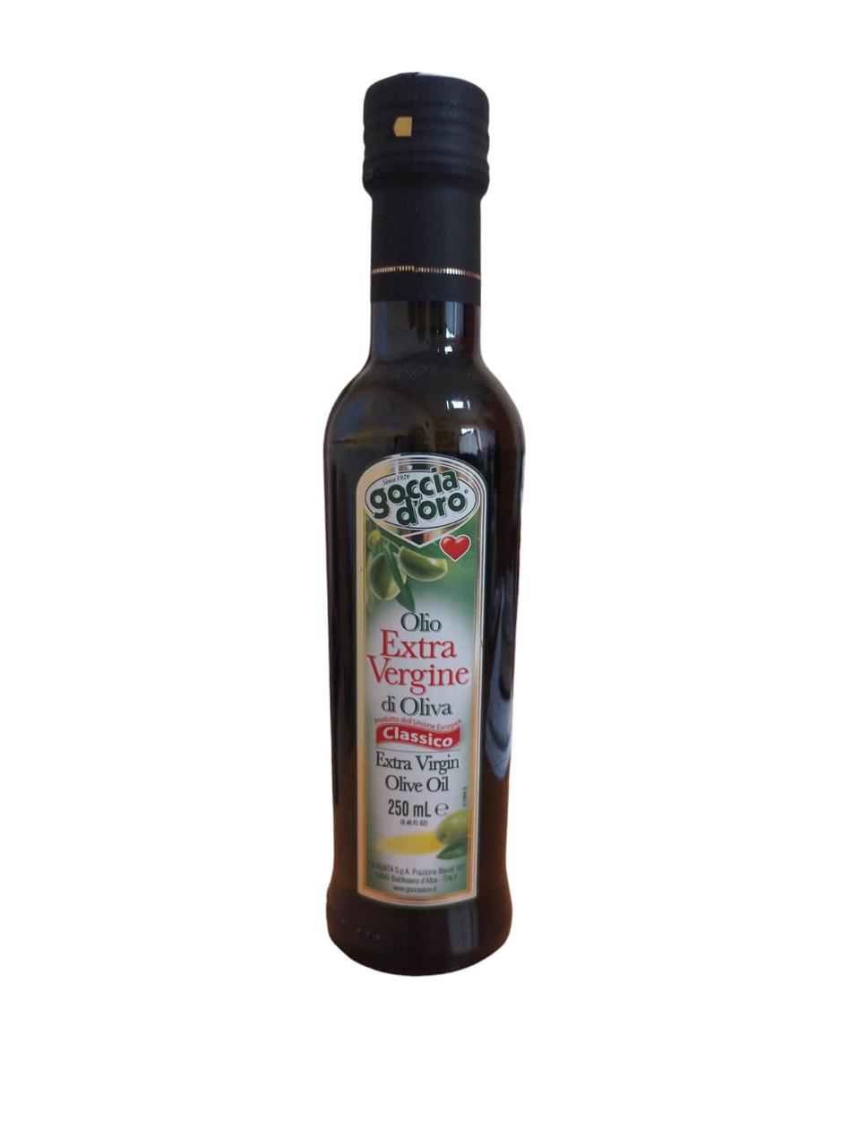 Оливкова Олія Extra Virgin Classico Goccia d'oro - 250 мл (ІТАЛІЯ)