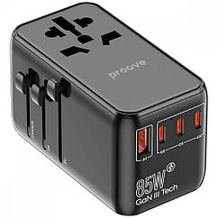 Універсальний адаптер Proove Trip 85W black