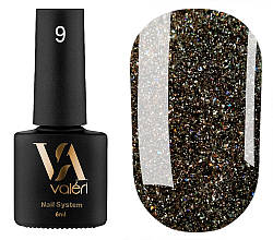 Valeri Flash, 6 ml №009 Світловідбиваючий гель-лак
