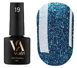 Valeri Flash, 6 ml №019 Світловідбиваючий гель-лак