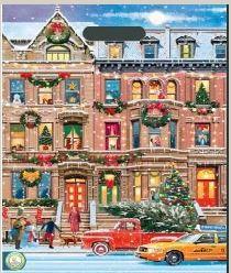 Пакет банан 28.5*38 Різдво у Нью-Йорку 25 шт/уп