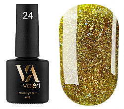 Valeri Flash, 6 ml №024 Світловідбиваючий гель-лак