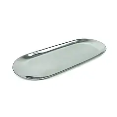 ЛОТОК ДЛЯ ІНСТРУМЕНТІВ  9,5 СМ Х 23 СМ silver