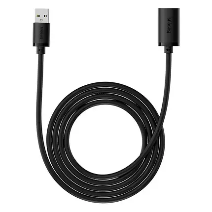 Кабель-подовжувач Baseus AirJoy Series USB3.0 Extension Cable 2m B00631103111-03 Black, фото 1