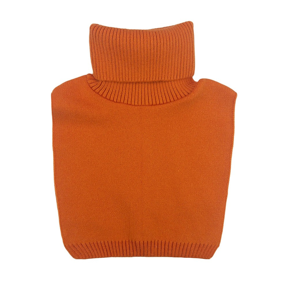 Манішка на шию Luxyart one size для дітей і дорослих жовтогарячий (KQ-725)