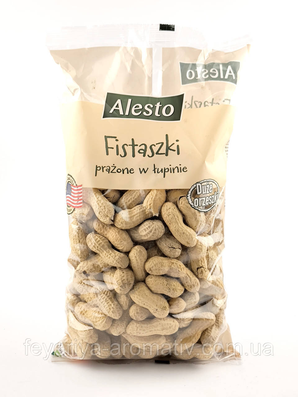 Арахіс неочищений Alesto Jumbo Peanuts 500 г Німеччина, фото 1